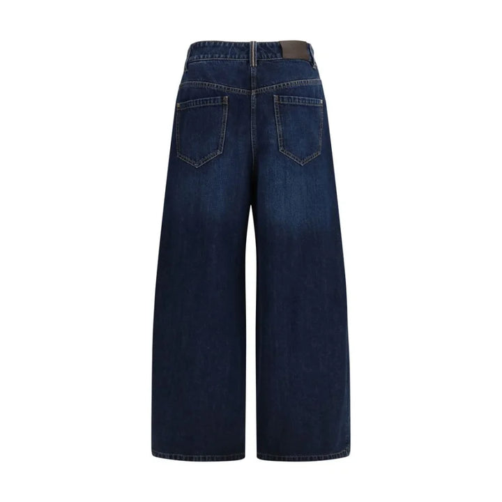 Brunello Cucinelli Blue Cotton Jeans Denim
