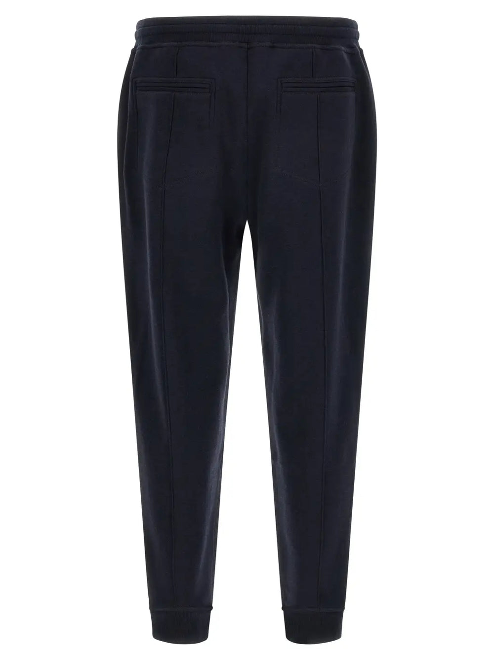 Brunello Cucinelli Blue Cotton Joggers (workout Pants)