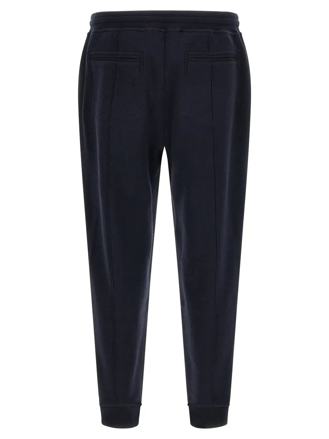 Brunello Cucinelli Blue Cotton Joggers (workout Pants)