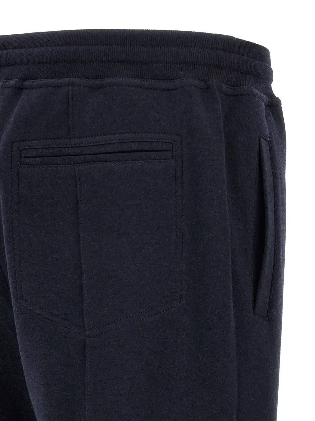 Brunello Cucinelli Blue Cotton Joggers (workout Pants)