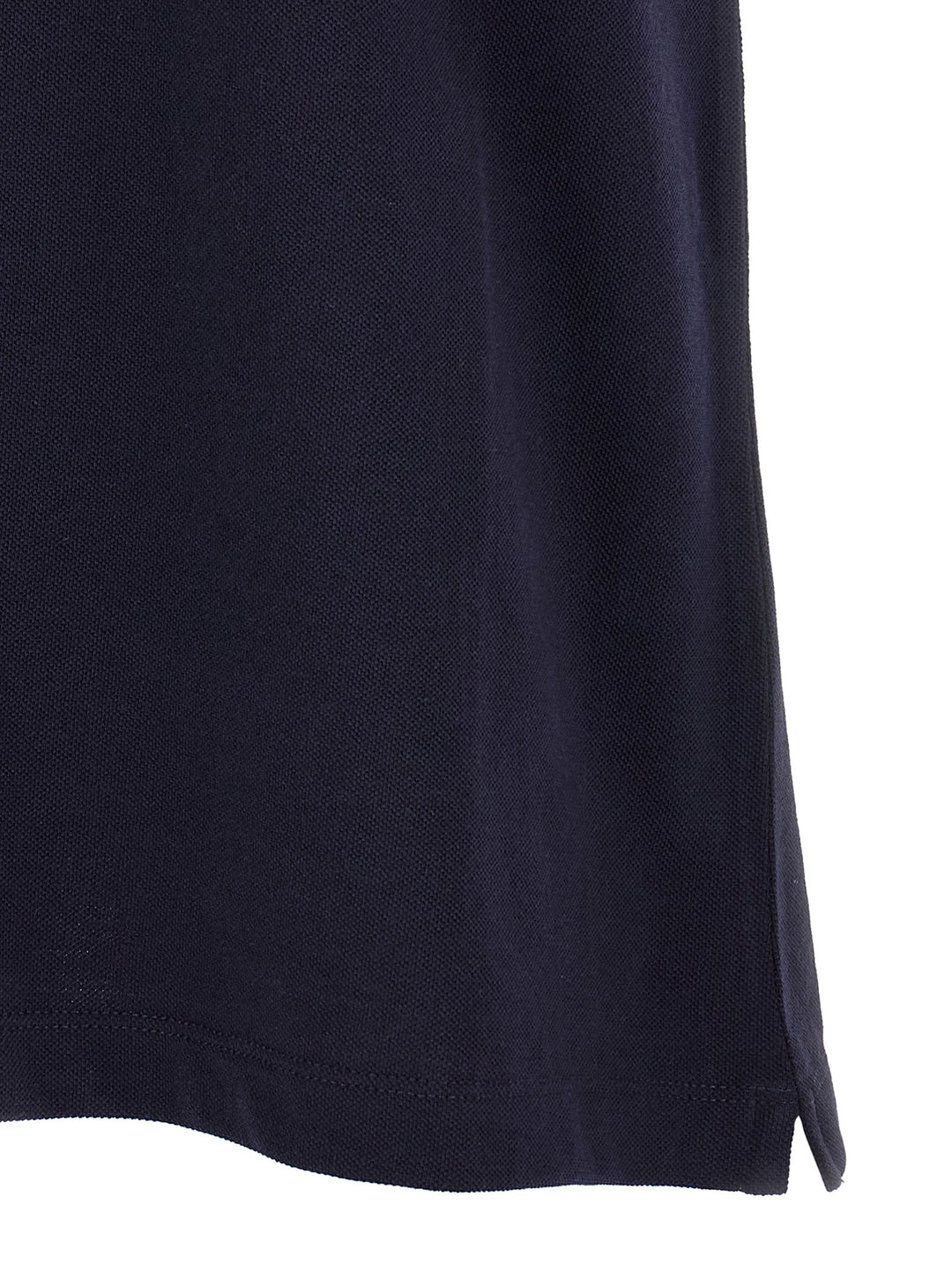 Brunello Cucinelli Blue Cotton Polo Shirt