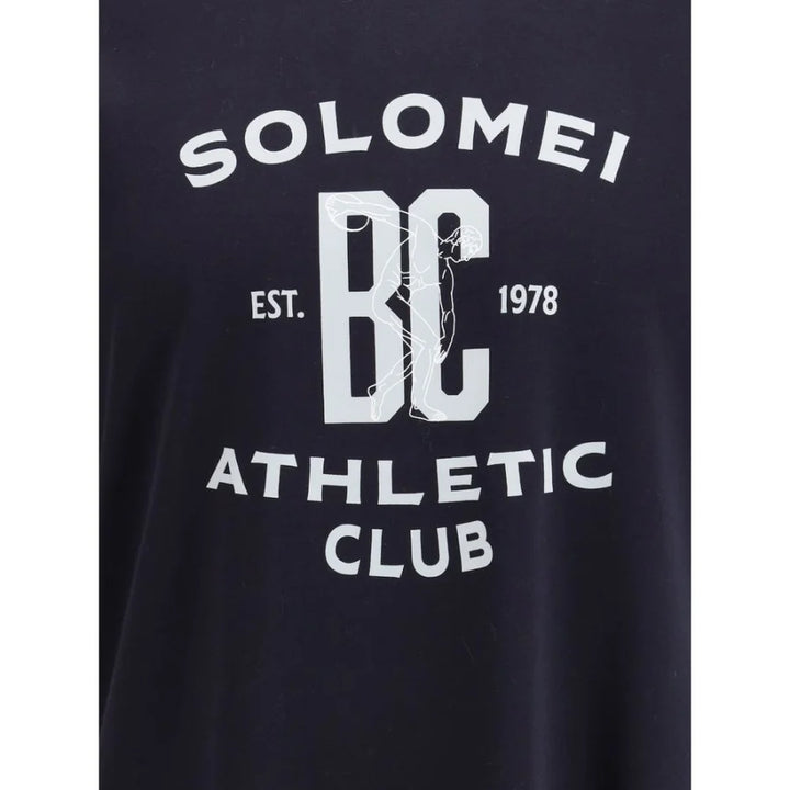 Brunello Cucinelli Blue Cotton T-Shirt