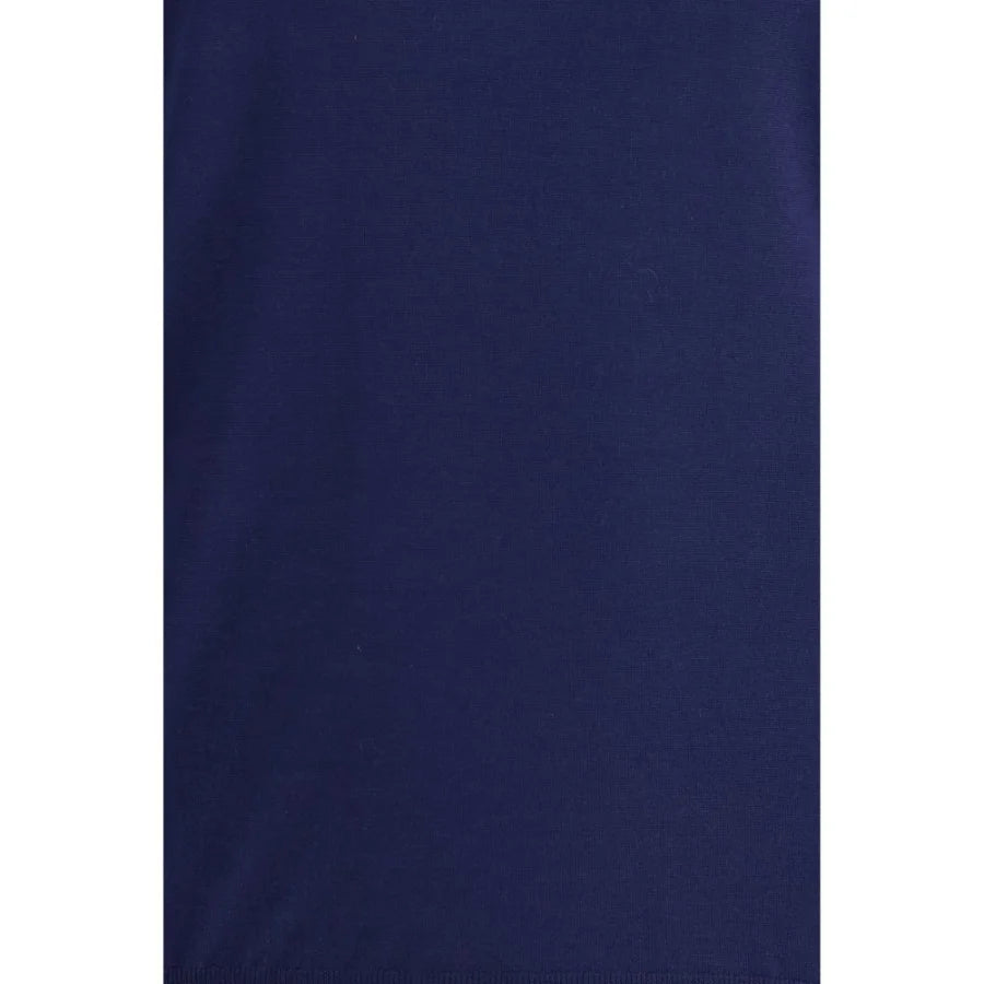 Brunello Cucinelli Blue Fleece Wool Sweatshirt