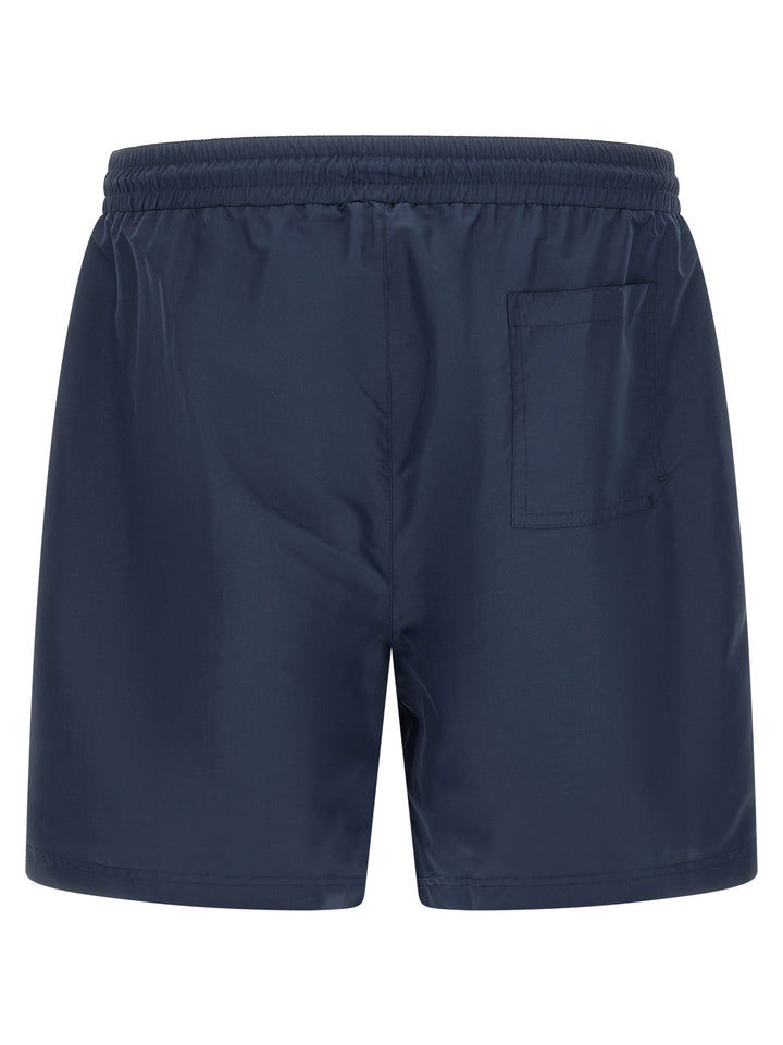 Brunello Cucinelli Blue Polyester Swim Shorts