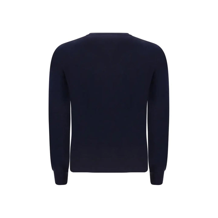 Brunello Cucinelli Blue Wool Oves Aries Sweatshirt