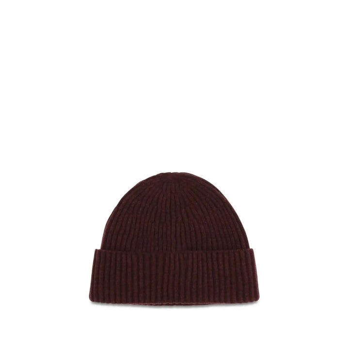 Brunello Cucinelli Bordeaux Cashmere Beanie