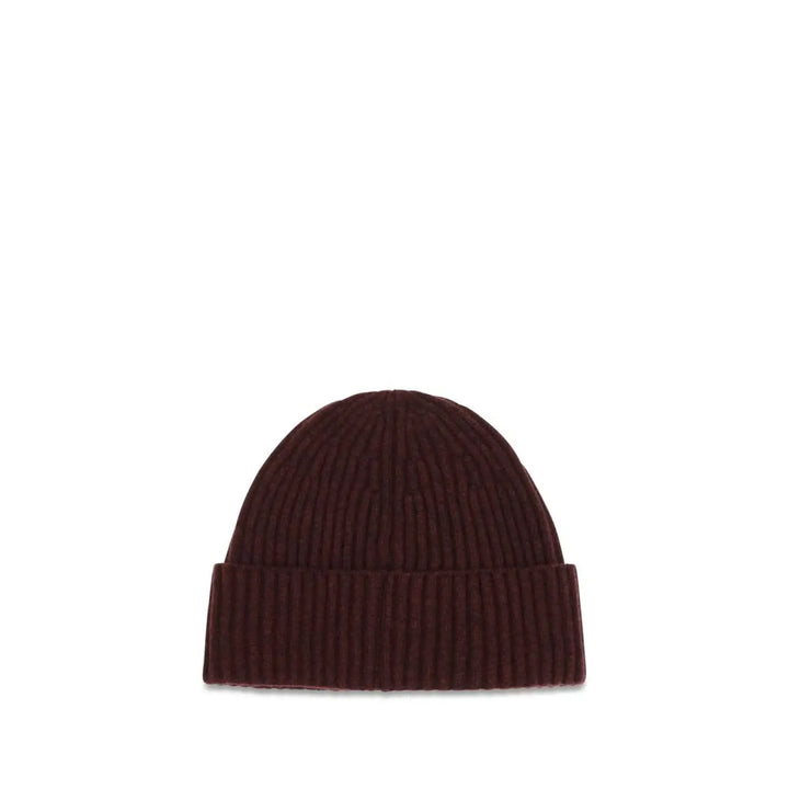 Brunello Cucinelli Bordeaux Cashmere Beanie
