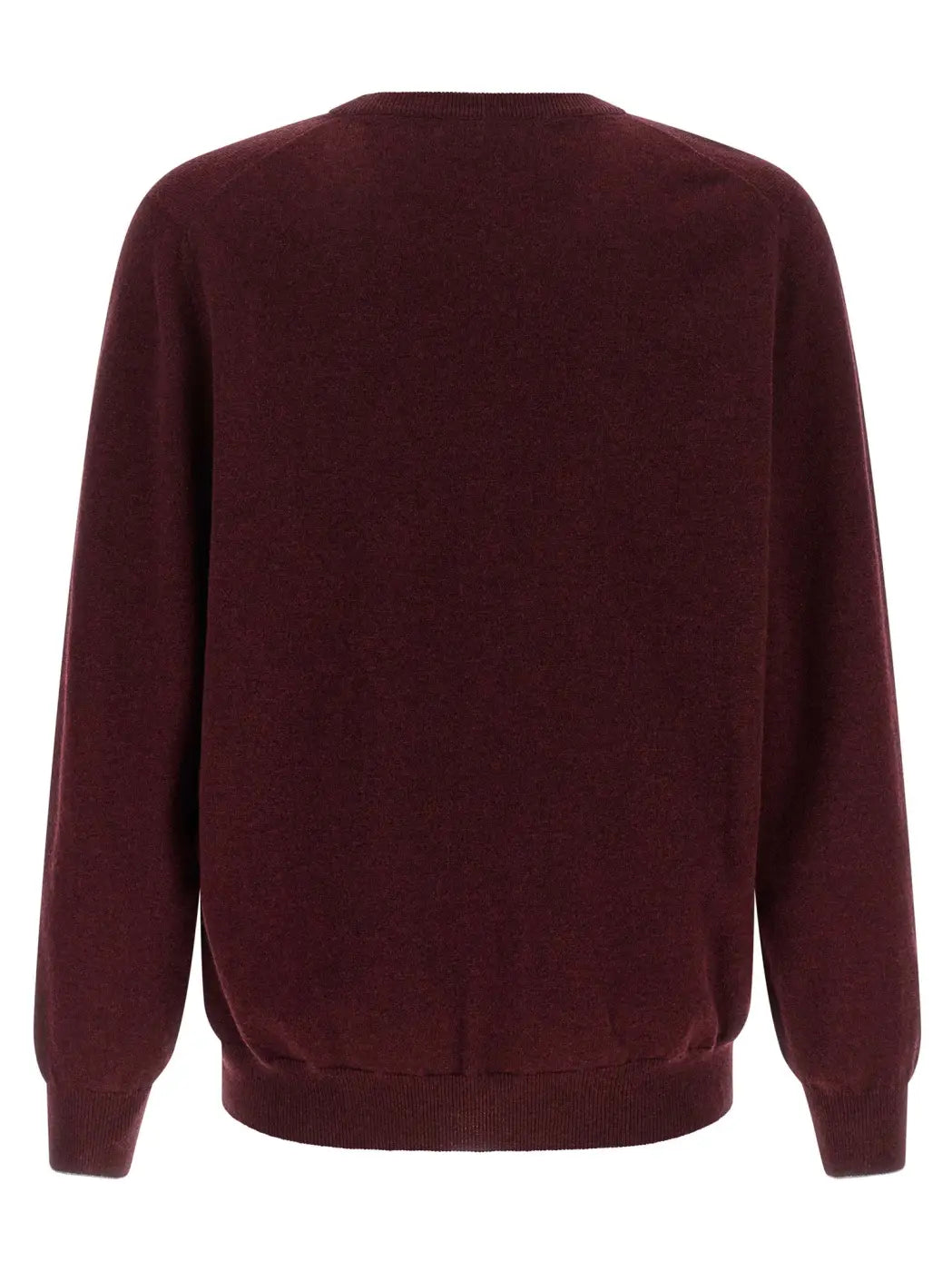 Brunello Cucinelli Bordeaux Cashmere Cardigan