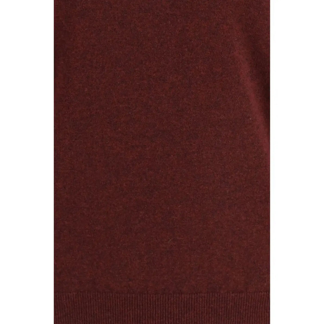 Brunello Cucinelli Bordeaux Cashmere Sweater
