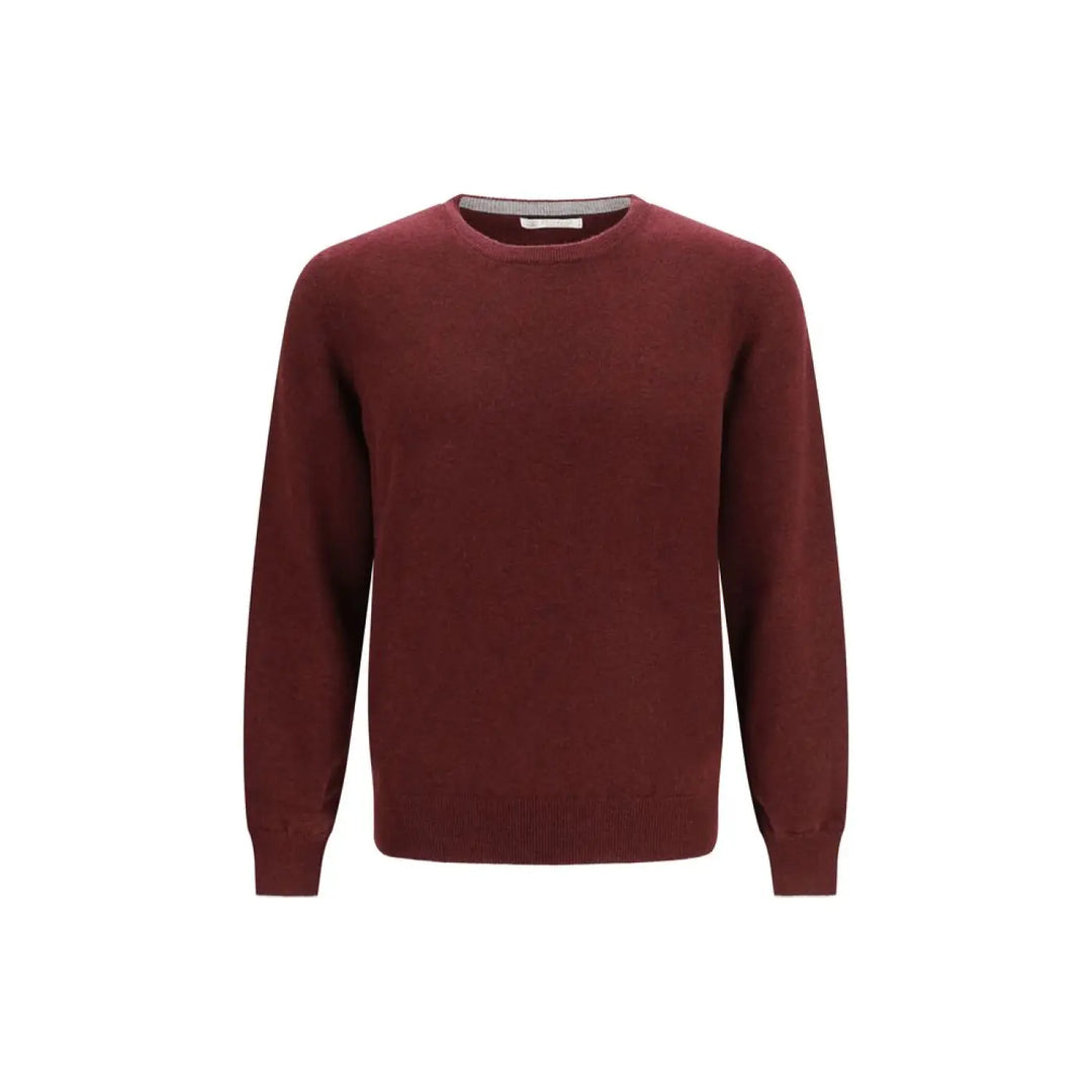 Brunello Cucinelli Bordeaux Cashmere Sweater