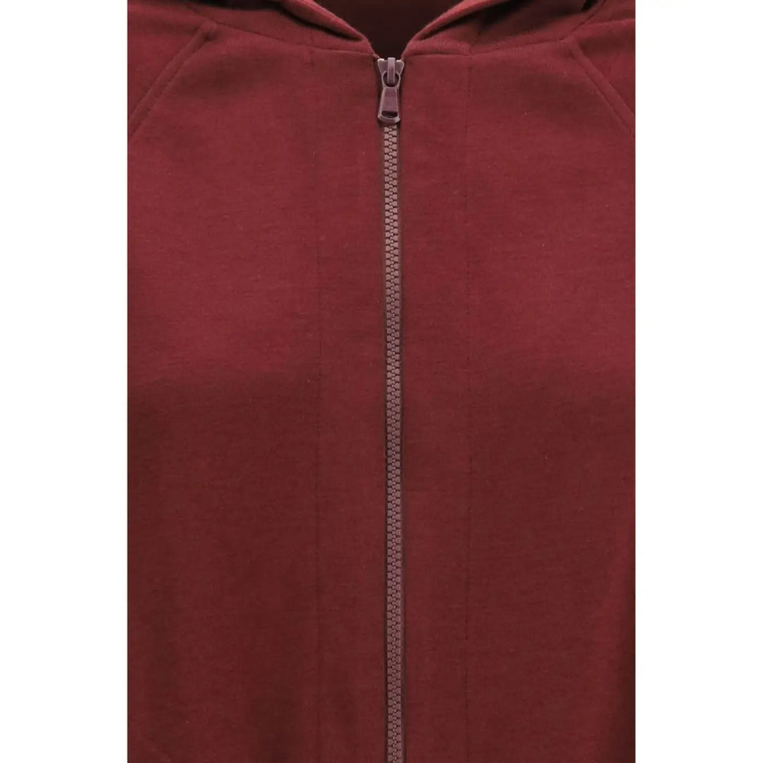 Brunello Cucinelli Bordeaux Cotton Sweatshirt