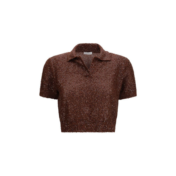 Brunello Cucinelli Shirts - Bordeaux Linen Pattern Shirt
