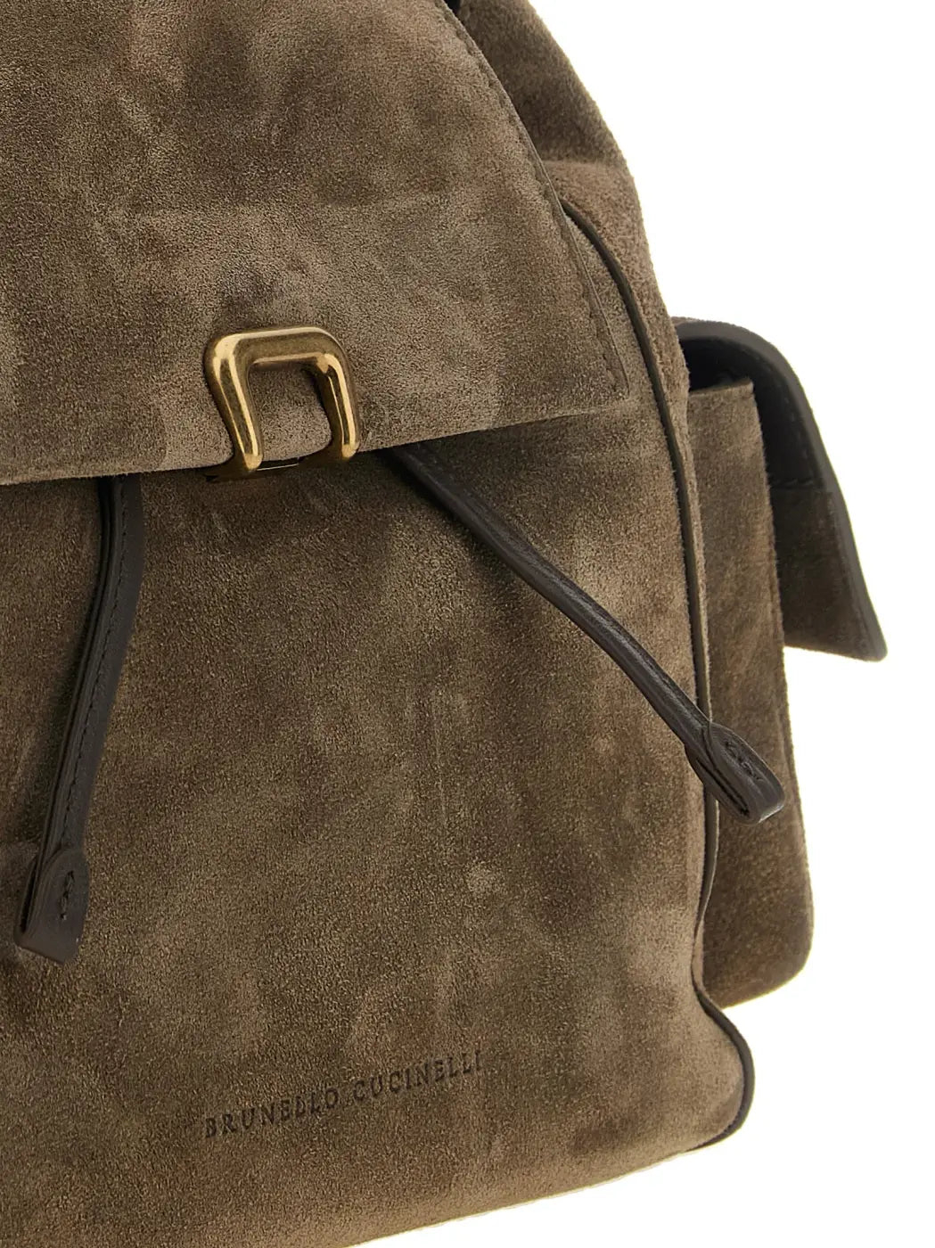 Brunello Cucinelli Brown Calfskin Backpack