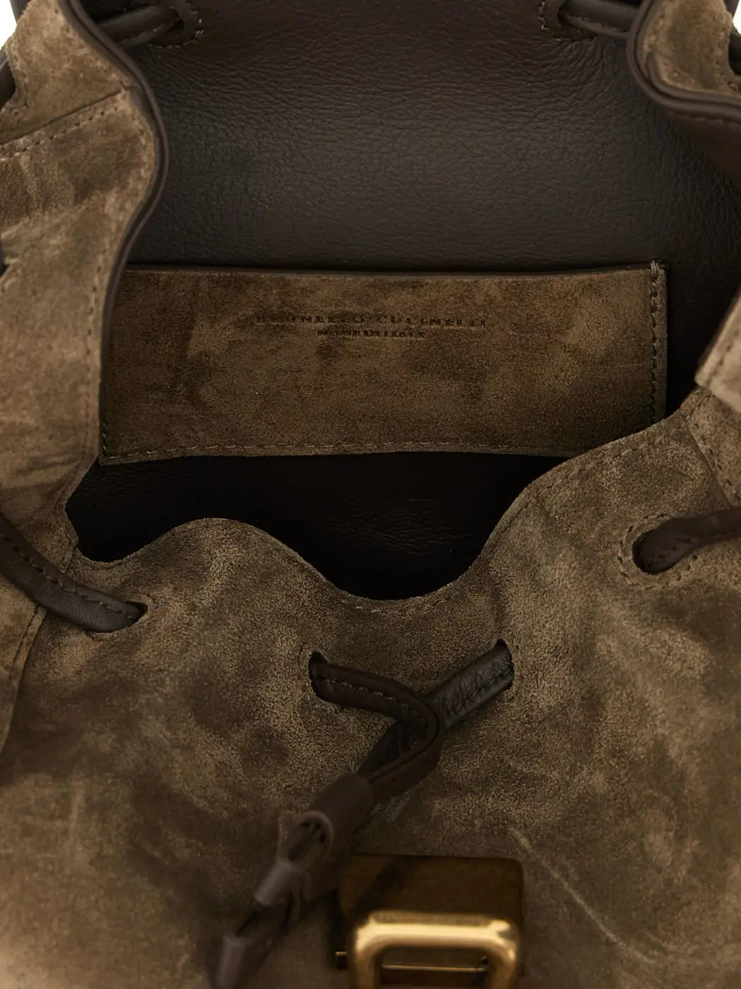 Brunello Cucinelli Brown Calfskin Backpack