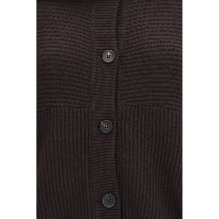Brunello Cucinelli Brown Cashmere Cardigan