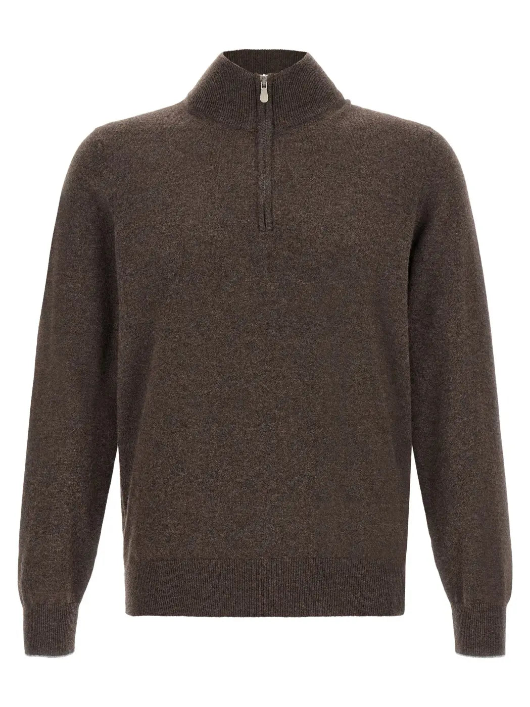 Brunello Cucinelli Brown Cashmere Cardigan