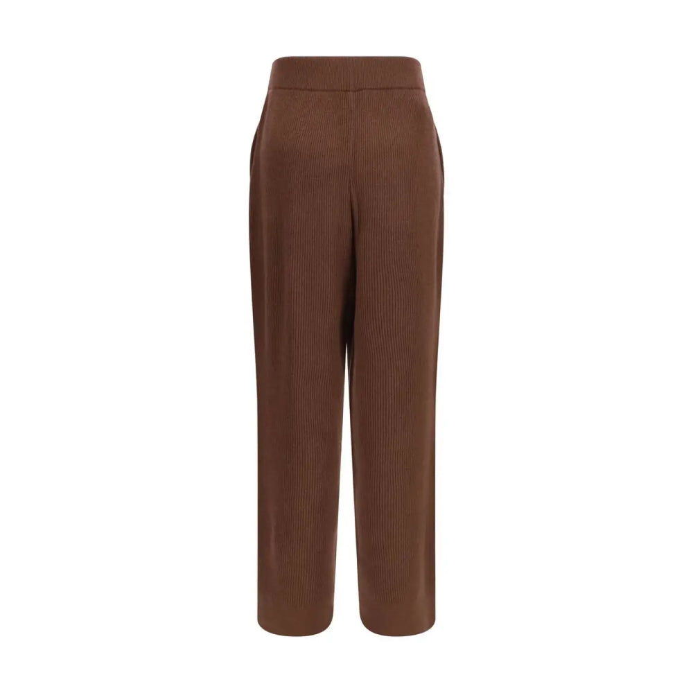 Brunello Cucinelli Brown Cashmere Casual Pants