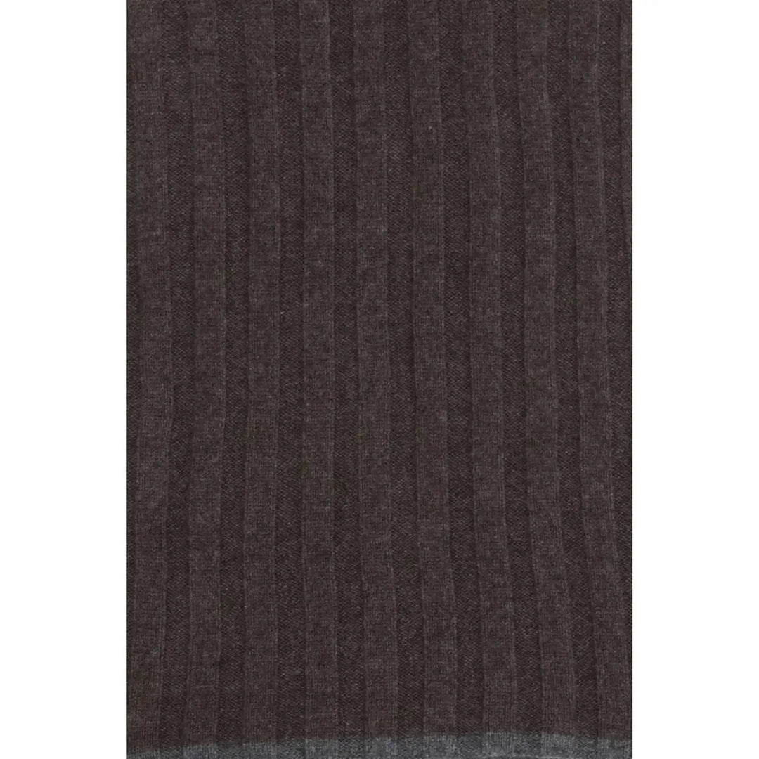 Brunello Cucinelli Brown Cashmere Scarf