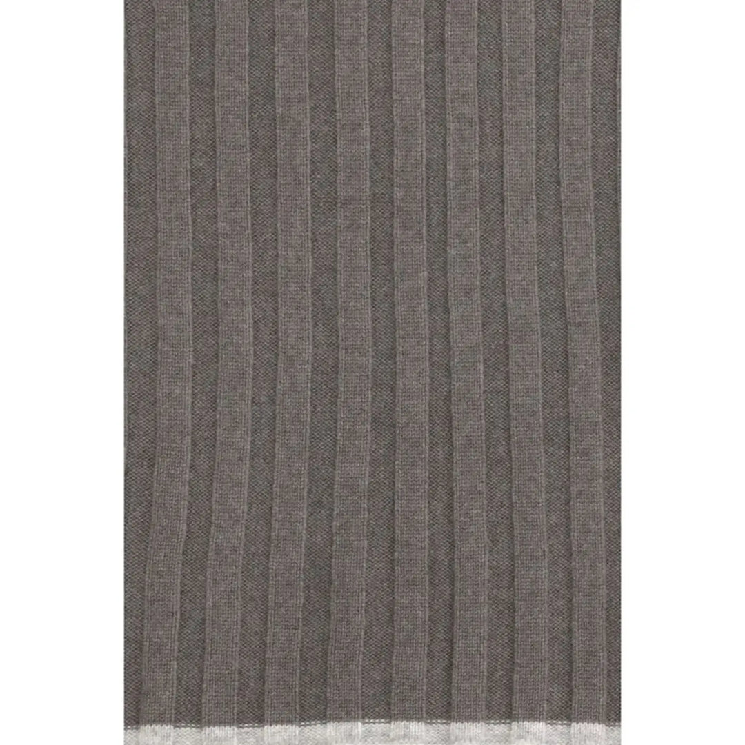 Brunello Cucinelli Brown Cashmere Scarf
