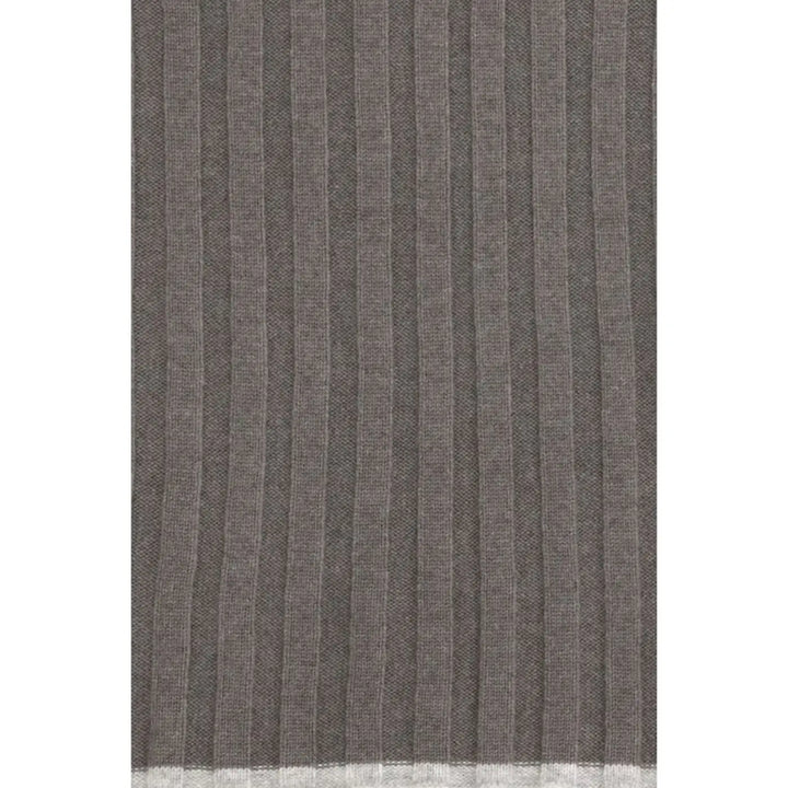 Brunello Cucinelli Brown Cashmere Scarf