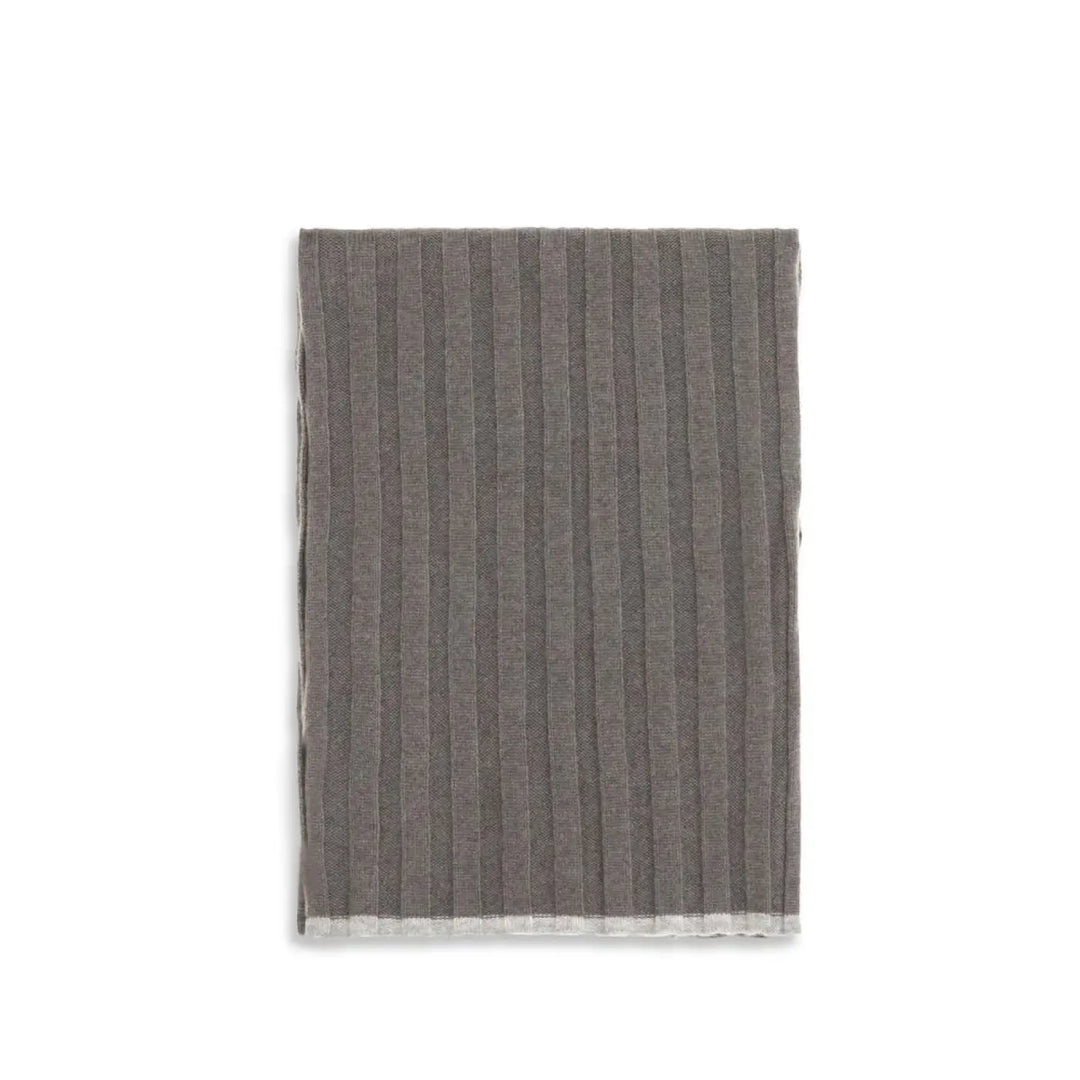 Brunello Cucinelli Brown Cashmere Scarf
