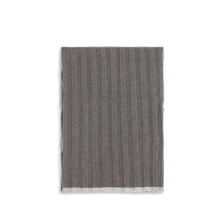 Brunello Cucinelli Brown Cashmere Scarf