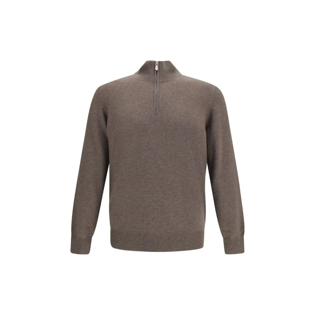 Brunello Cucinelli Brown Cashmere Sweater