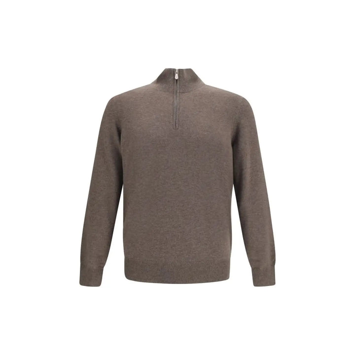 Brunello Cucinelli Brown Cashmere Sweater