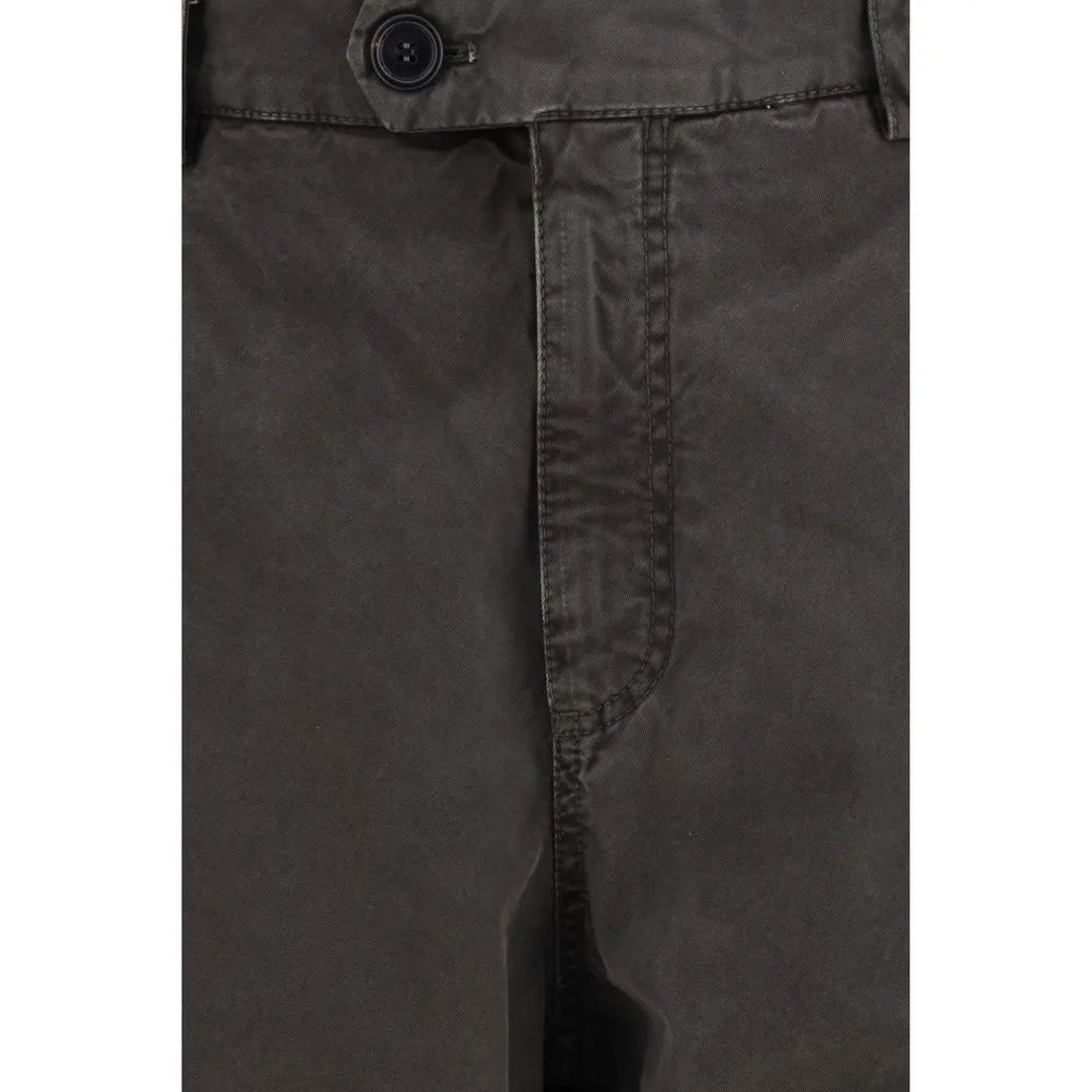 Brunello Cucinelli Brown Cotton Casual Pants