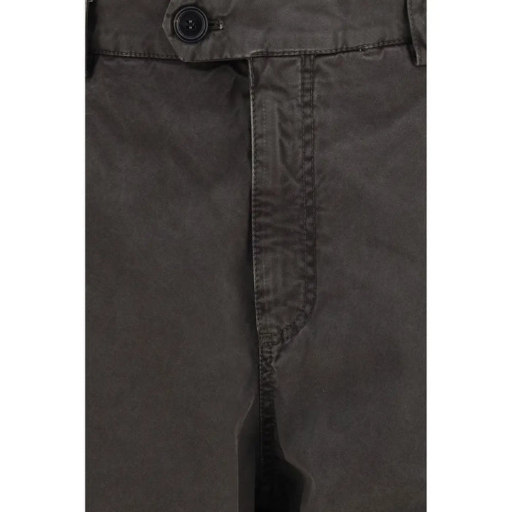 Brunello Cucinelli Brown Cotton Casual Pants