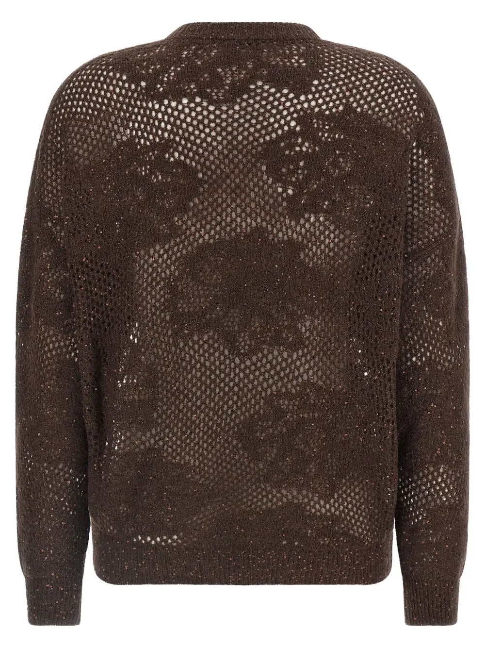 Brunello Cucinelli Brown Nylon Cardigan