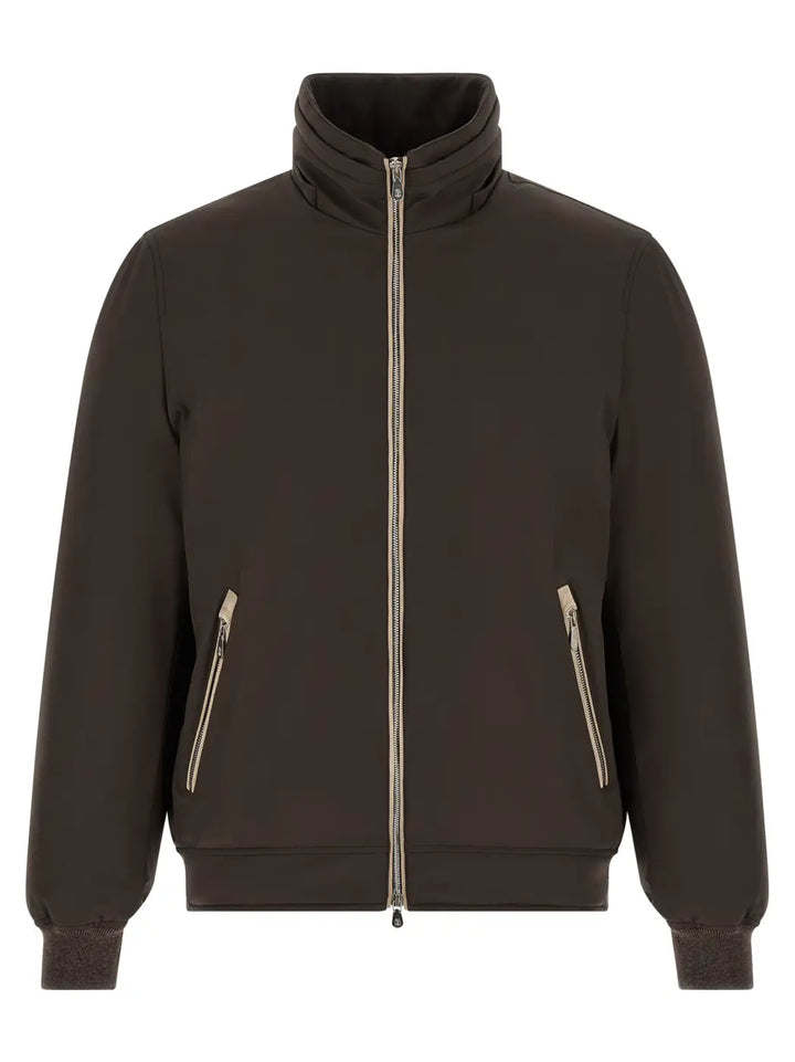 Brunello Cucinelli Brown Polyamide Full-length Jacket