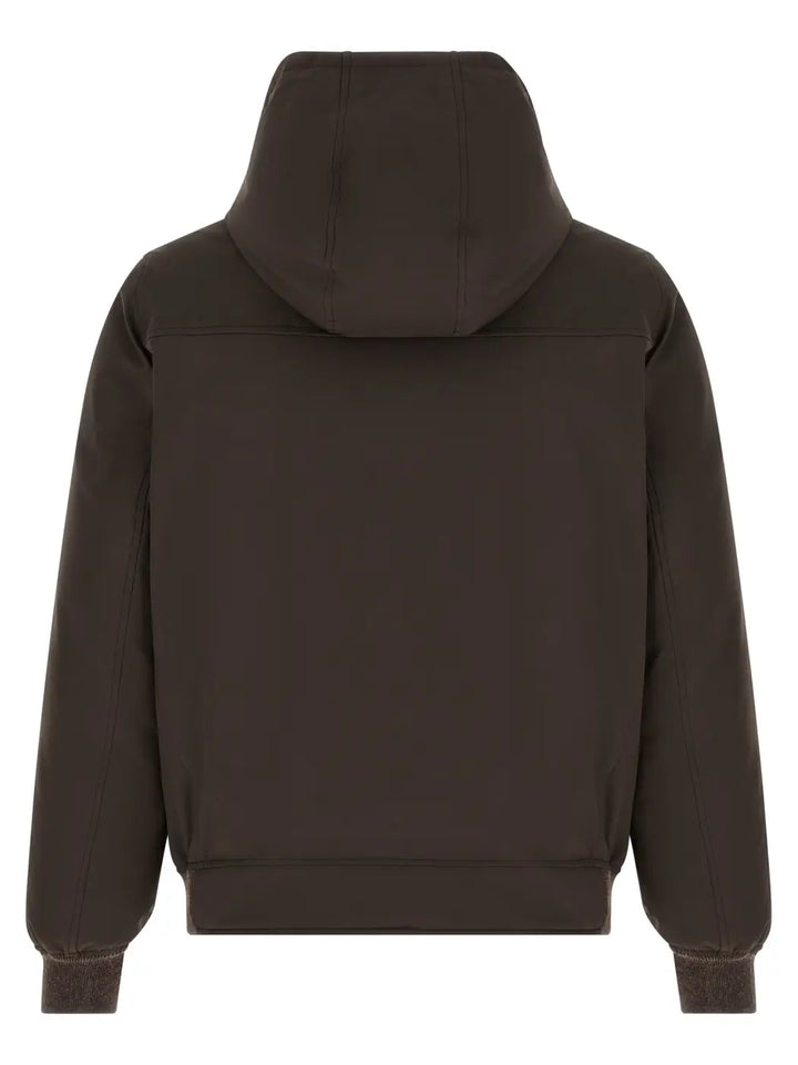 Brunello Cucinelli Brown Polyamide Full-length Jacket