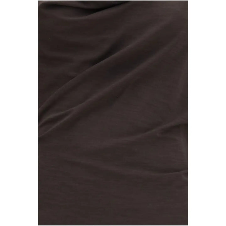 Brunello Cucinelli Brown Wool Oves Aries Casual Dress