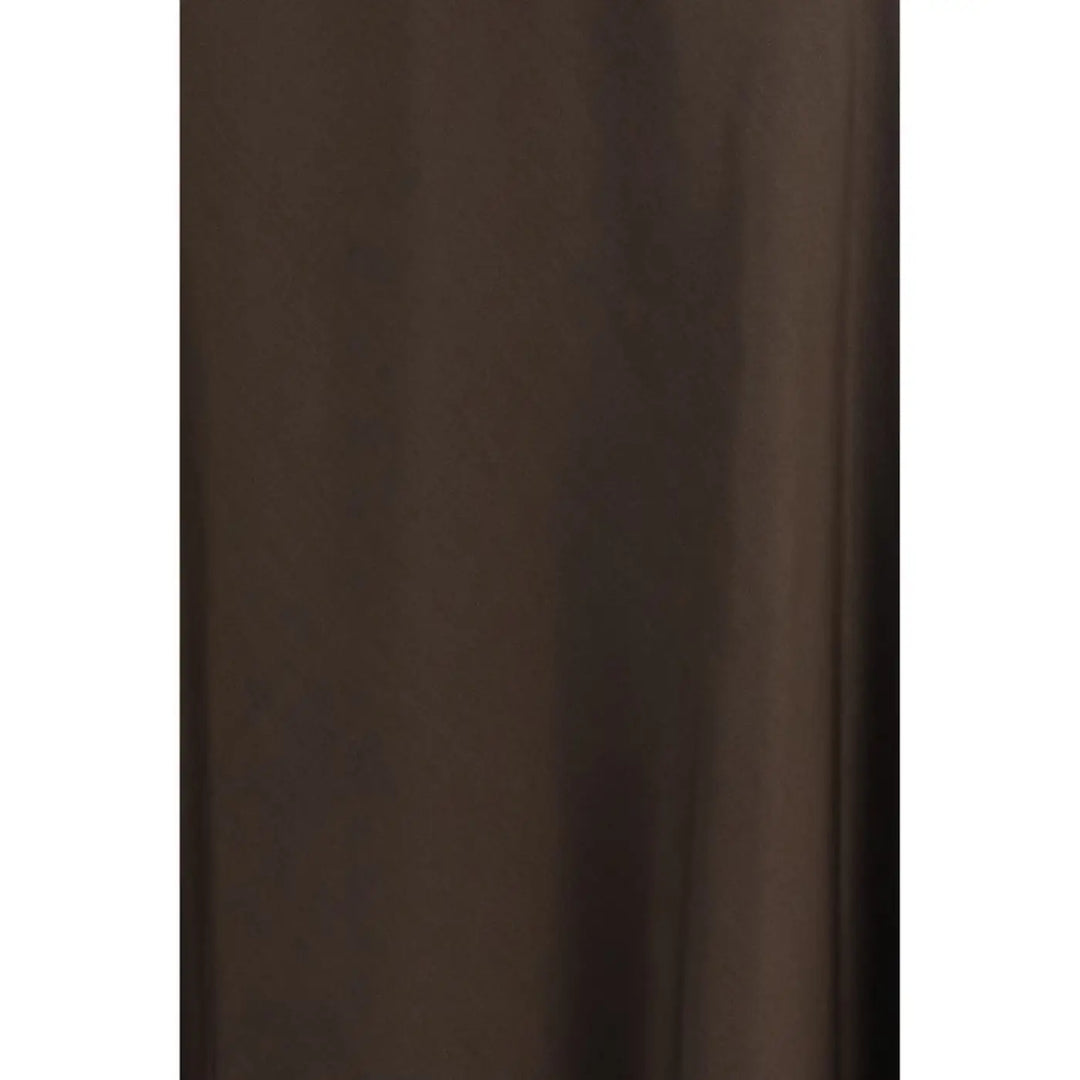 Brunello Cucinelli Brown Wool Oves Aries Midi Skirt