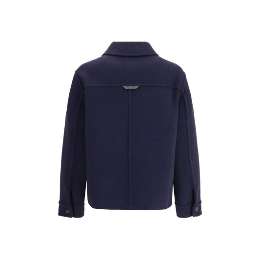 Brunello Cucinelli Fleece Wool Jacket for Effortless Sophistication