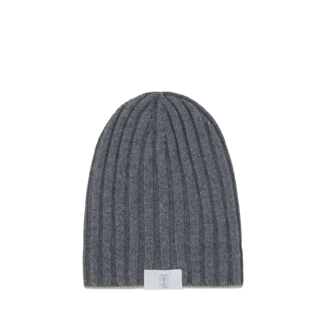 Brunello Cucinelli Gray Cashmere Beanie