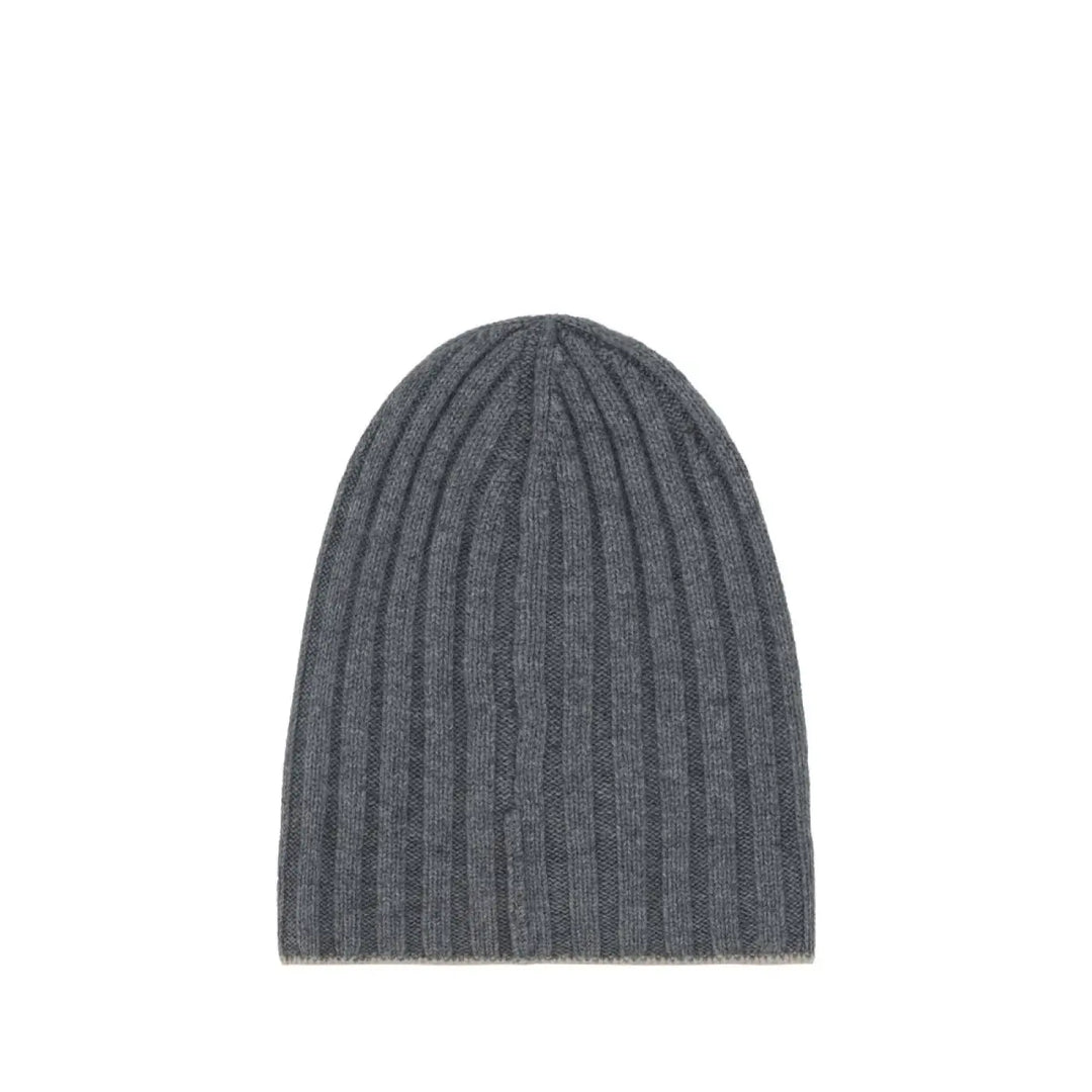 Brunello Cucinelli Gray Cashmere Beanie