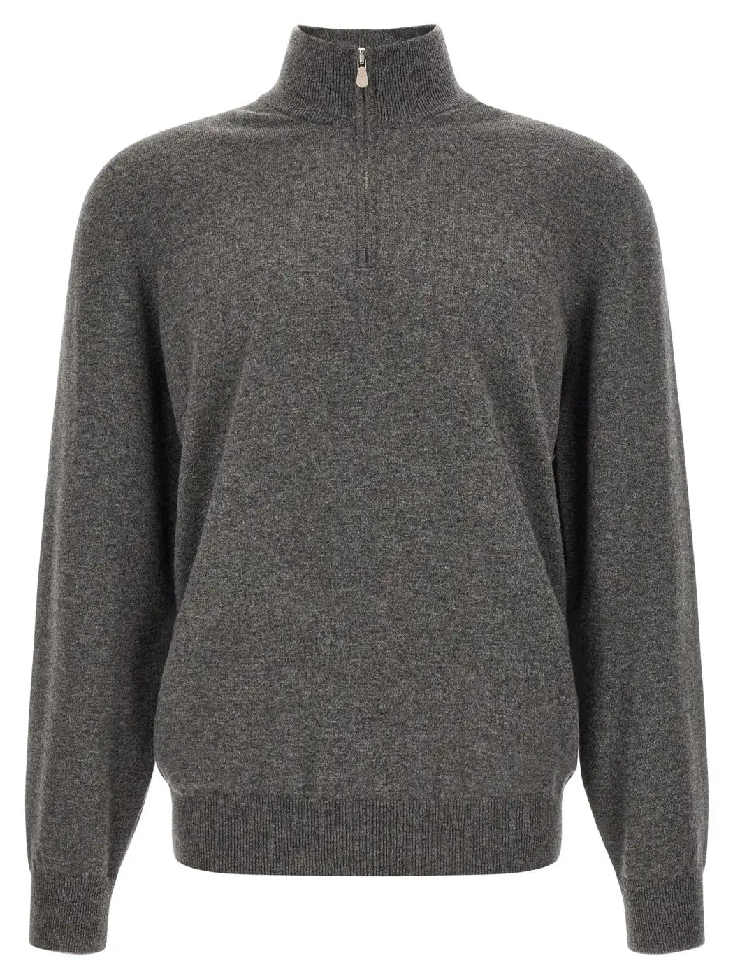 Brunello Cucinelli Gray Cashmere Cardigan