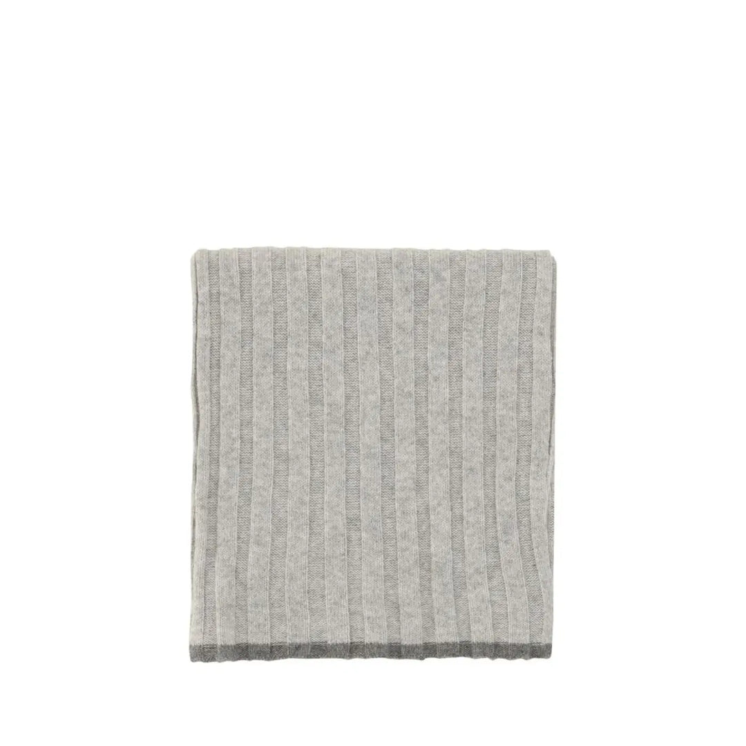 Brunello Cucinelli Gray Cashmere Scarf