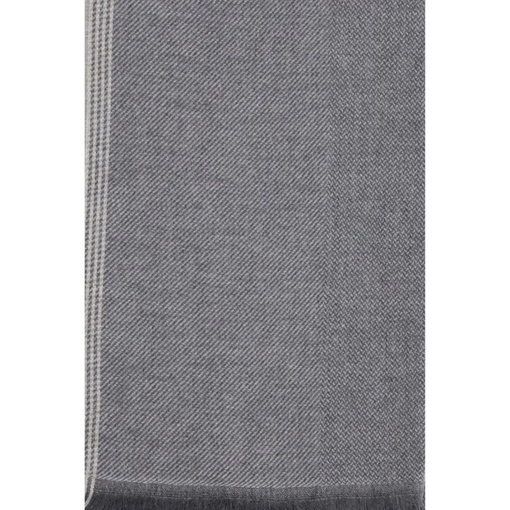 Brunello Cucinelli Gray Cashmere Scarf