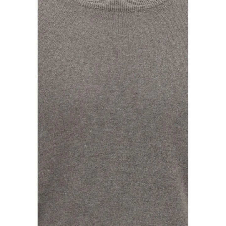 Brunello Cucinelli Gray Cashmere Sweater