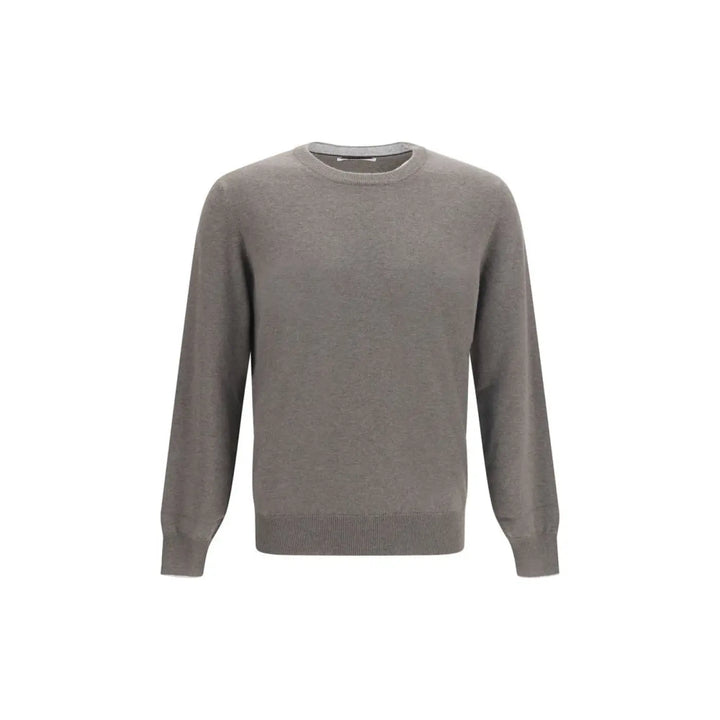 Brunello Cucinelli Gray Cashmere Sweater