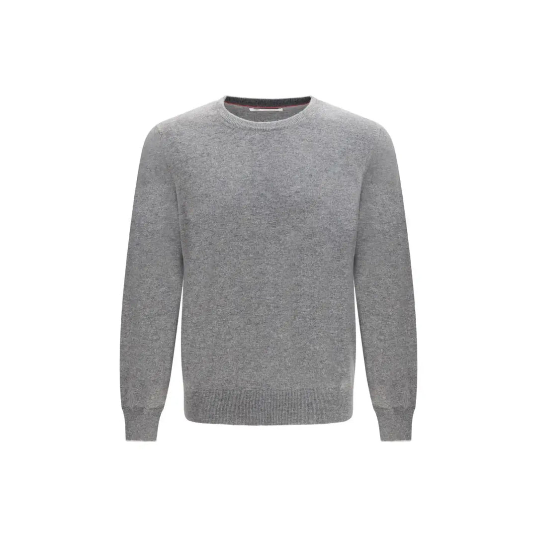 Brunello Cucinelli Gray Cashmere Sweater