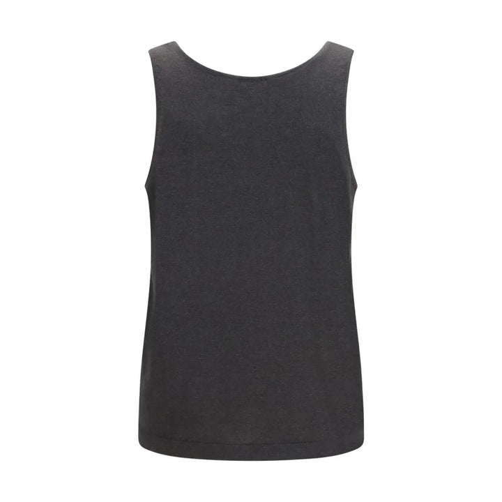 Brunello Cucinelli Gray Cashmere Tank Tops