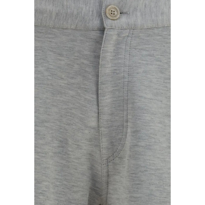 Brunello Cucinelli Gray Cotton Bermuda Shorts
