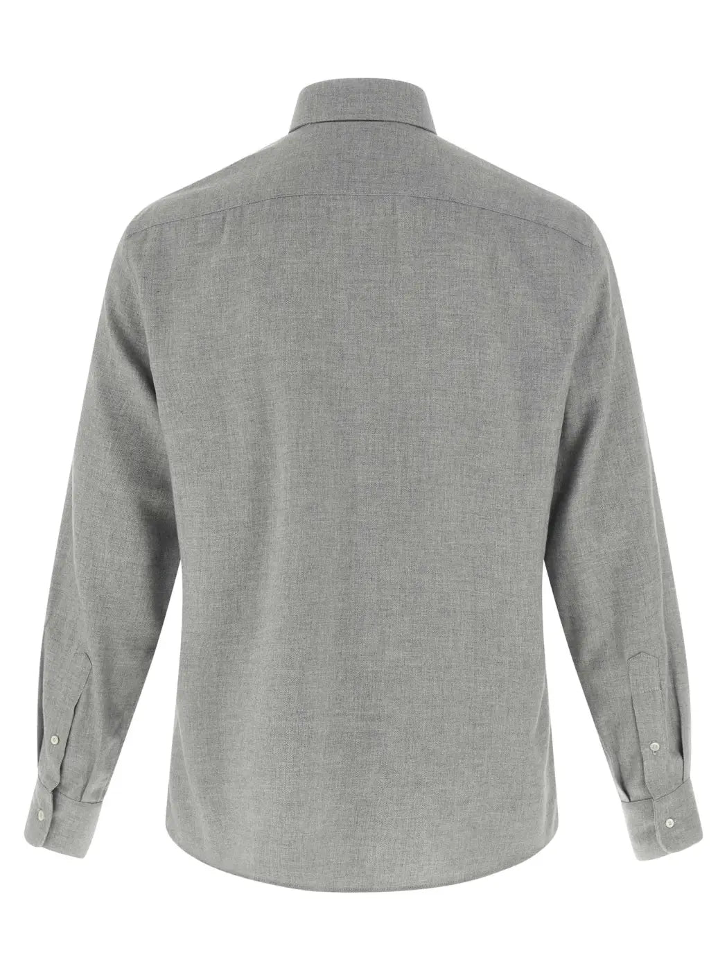 Brunello Cucinelli Gray Cotton Blouse