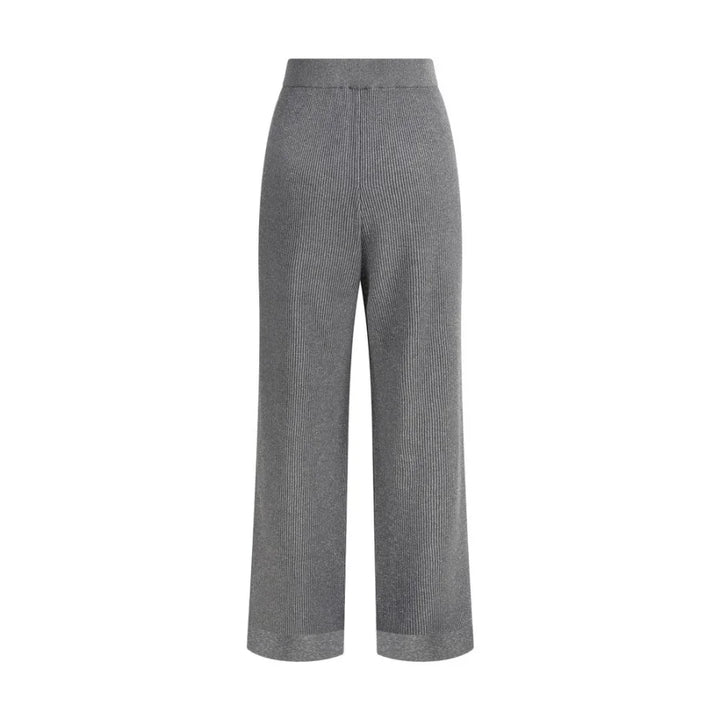 Brunello Cucinelli Gray Cotton Casual Pants