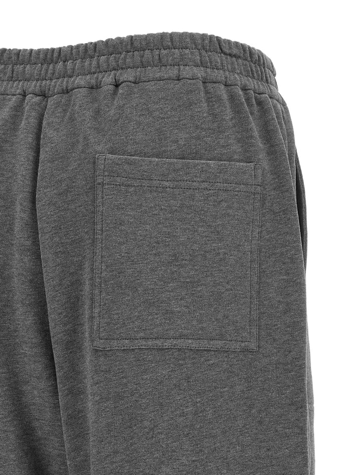 Brunello Cucinelli Gray Cotton Joggers (workout Pants)
