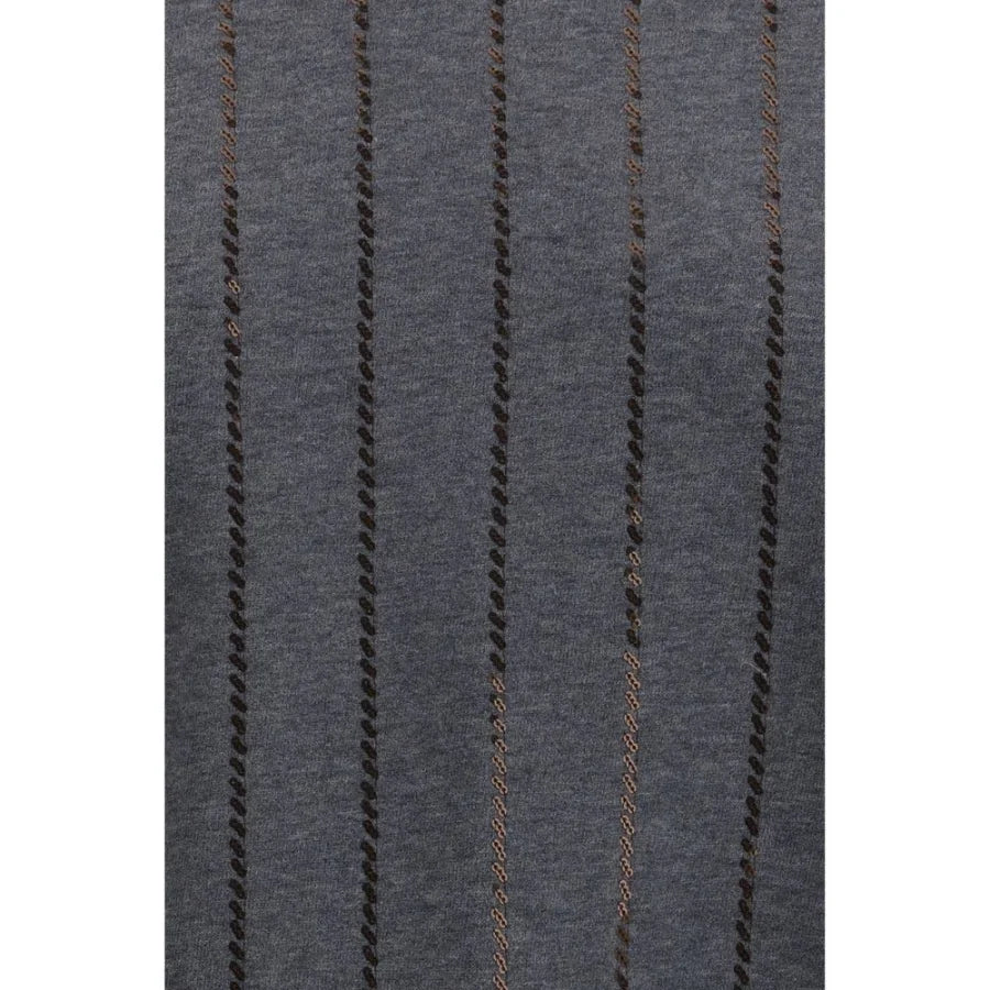 Brunello Cucinelli Gray Cotton Sweatshirt